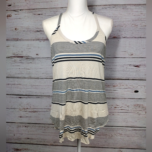 Chaser Ruffle T-Back Tank Top - Picture 6 of 7